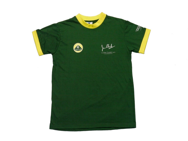 Tシャツ、ジムクラーク、グリーン、Mサイズ、素材 コットン 100%