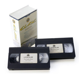 ビデオテープ、ロータス、エリーゼ、インサイドストーリー、VHS