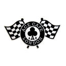 Ace Cafe ロンドン、チェッカーフラッグステッカー(ウィンドウスクリーン内側用)