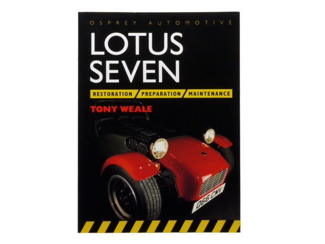 ロータスセブン オーナーズマニュアル（英語） Lotus seven