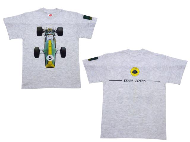 Tシャツ、ロータス、タイプ49、グレー、L