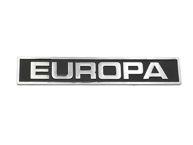 バッジ、ソリッド、「EUROPA」、ロータス ヨーロッパ S2