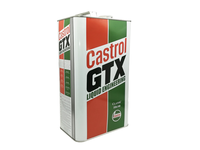カストロールクラシックオイル、 GTX 10W-40 5L 鉱物油