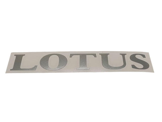 デカール、「LOTUS」、シルバー、リアクラムシェル、ロータス エリーゼ S1