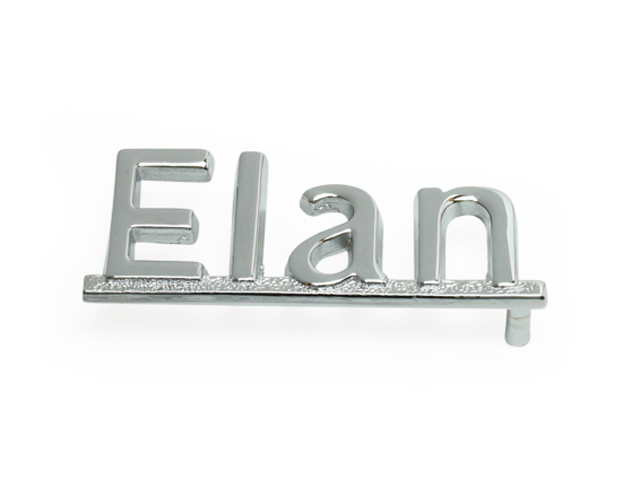 バッジ、レターズエンブレム、「ELAN」、ロータス エラン S1-S2