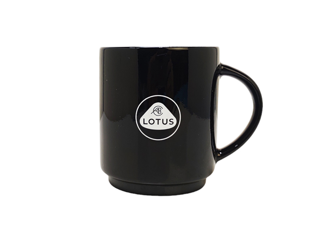 (供給終了) マグカップ、ロータス、ブラック