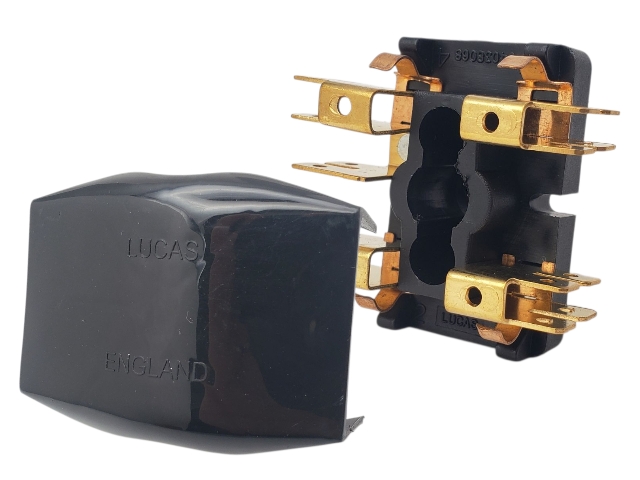 フューズボックス、Lucas 4FJ (ガラス管2本式）、ロータス エラン S1-S2-S3-S4、スプリント